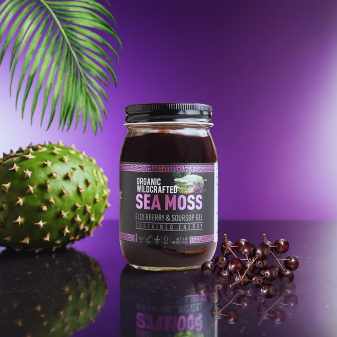 Elderberry & Soursop Sea Moss Gel