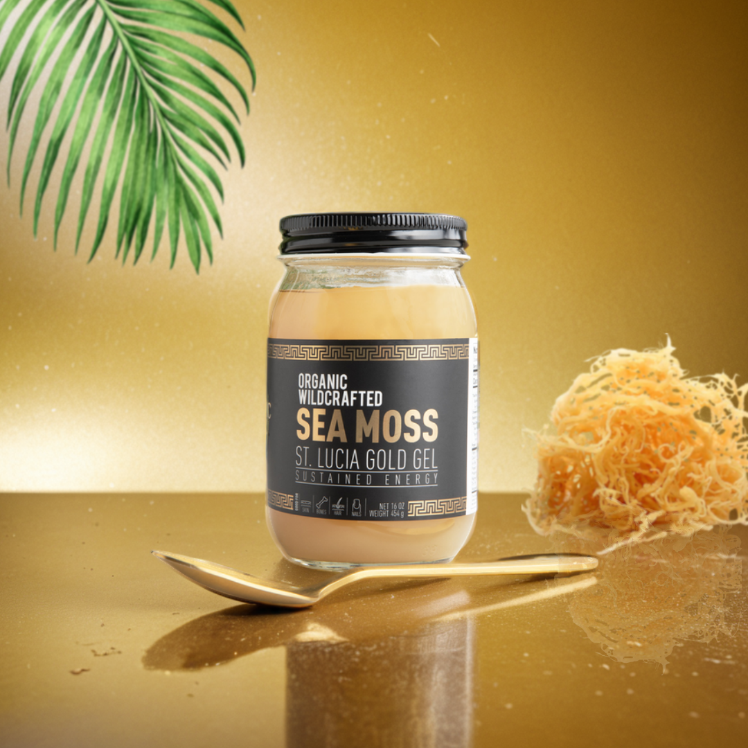 St Lucia Gold Sea Moss Gel
