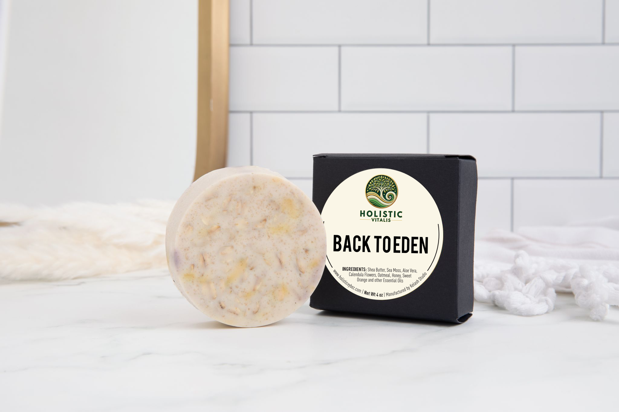 BACK TO EDEN - Sea Moss Body Soap