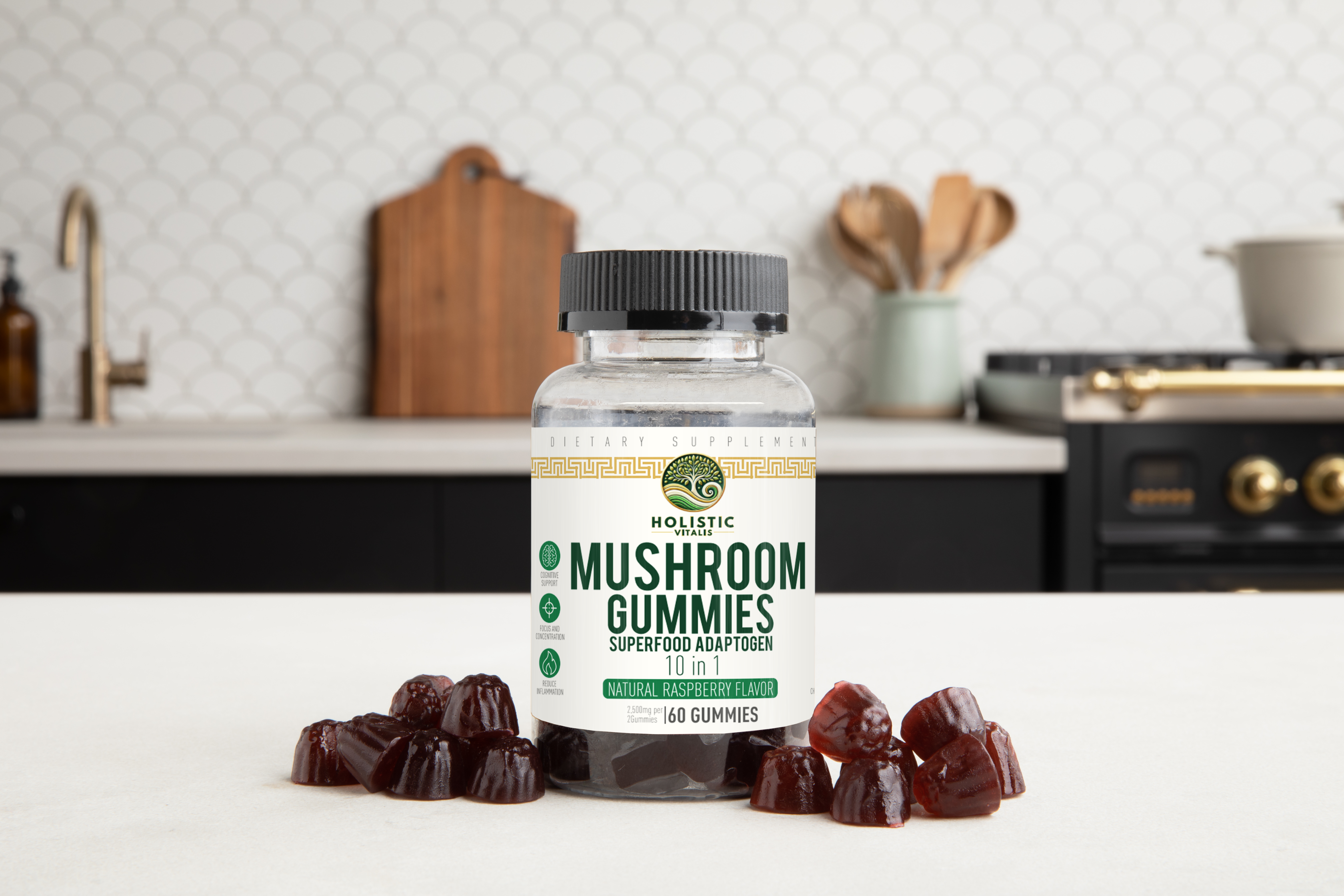 Mushroom Gummies 10-in-1 Superfood Gummy