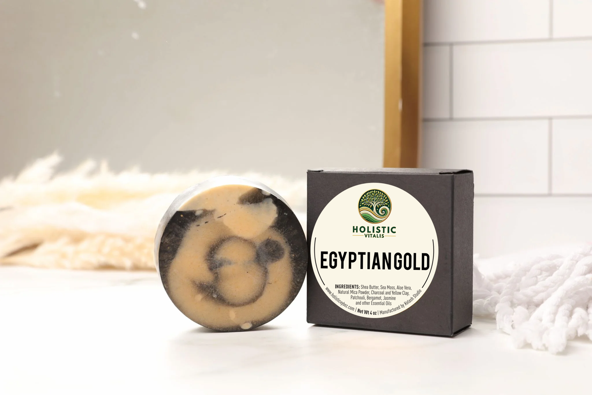 EGYPTIAN GOLD - Sea Moss Body Soap