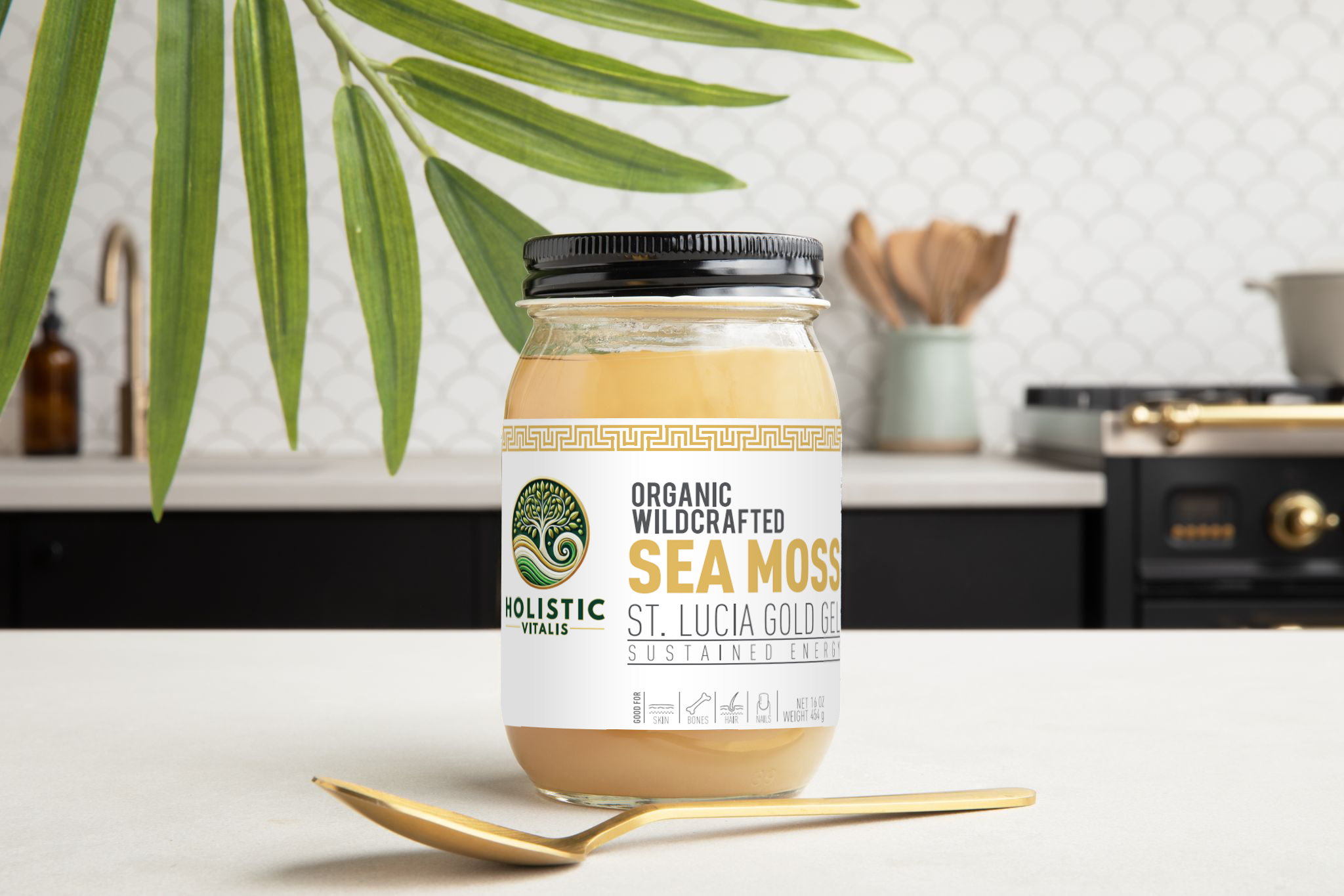St Lucia Gold Sea Moss Gel