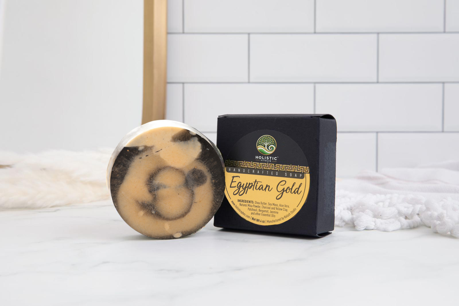 EGYPTIAN GOLD - Sea Moss Body Soap