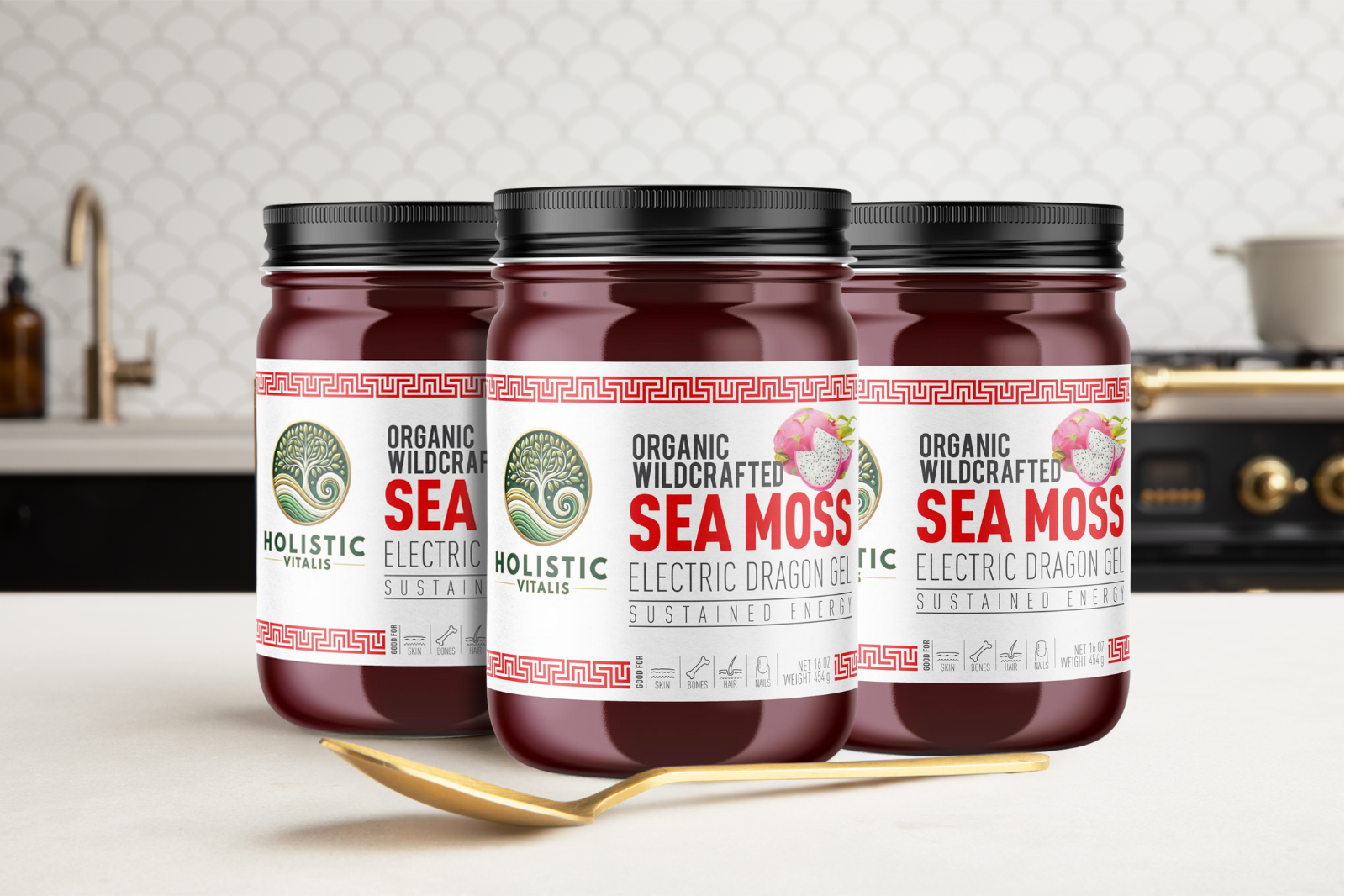 Electric Dragon Sea Moss Gel Trio